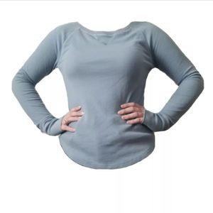 Forever 21 Periwinkle Blue Long Sleeve Shirt
